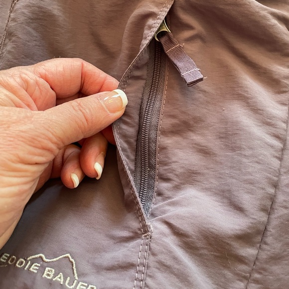 Eddie Bauer Lightweight Hooded Jacket Purple size S - Picture 8 of 16